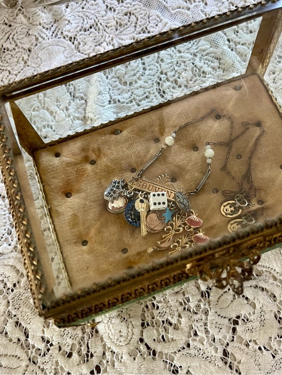 Hand Crafted Jewelry - NECKLACE vintage Souvenir Handmade ONE OF A KIND